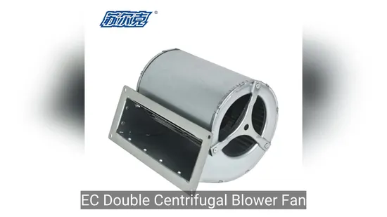 Ec 146mm Double Inlet Forward Curved Centrifugal Blower Fan 220V for Range Hood 