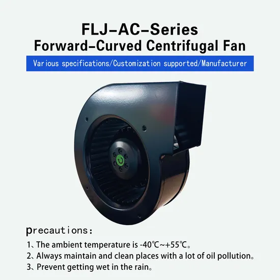 AC 110/230/380V Forward Centrifugal Fan Blower 130mm Cooling Fan 130flj1 Manufacturer 