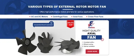 Customized High Speed 230VAC IP54 Ec Brushless Exhaust Ventilation Centrifugal Axial Blower Fan 