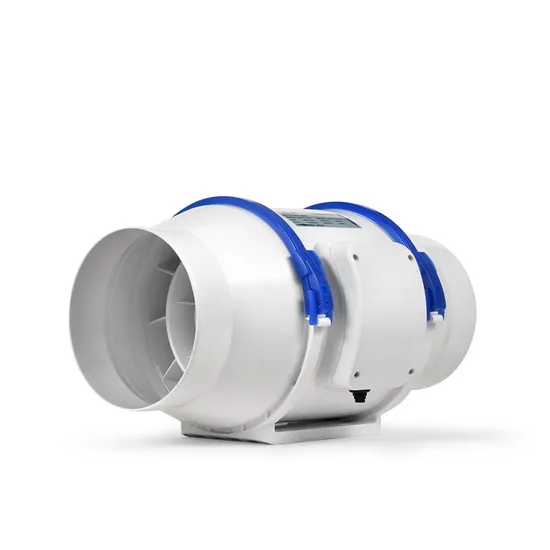 4 Inch Inline Duct Fan Plastic Ec Duct Fan for Grow Tent Kit Hydroponics Greenhouse Cultivation 