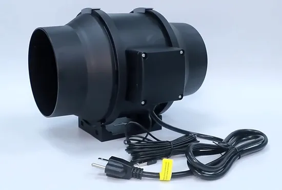 4 Inch Axial Mixed Flow Inline Ventilation Circular Duct Fan 