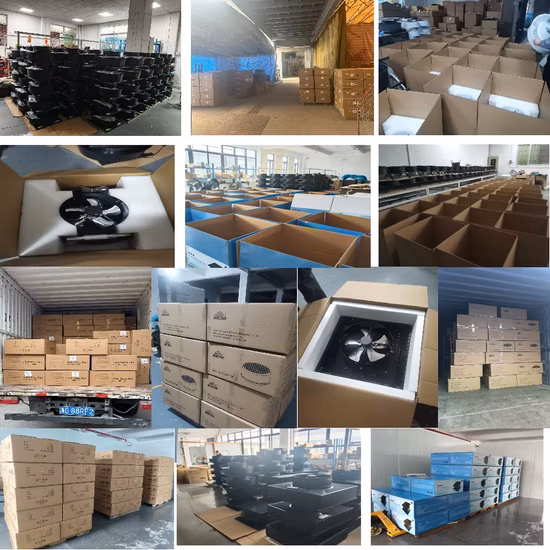 AC DC Ec External Rotor Motor Axial Fan Industrial Ventilation Exhaust Fan Cooling Fan 200/250/300/315/350/400/450mm
