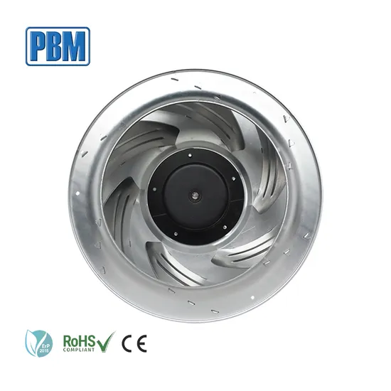 250mm Speed Adjustablehvac Ec Centrifugal Fan with Inlet Ring 