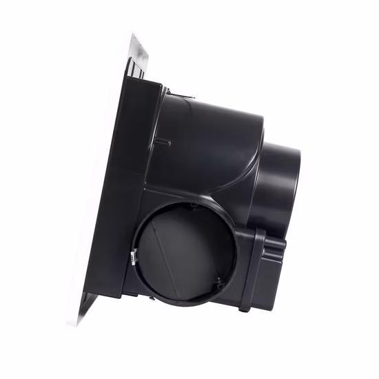 Toilet Ceiling Mount Square ABS Plastic Bathroom Duct Exhaust Fan for House Ventilation