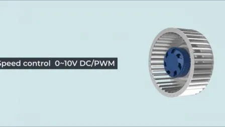 Blauberg DC Single Inlet Forward Centrifugal Fan Plastic Impeller 