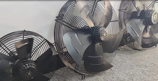 200~910mm 220V380V AC Industrial External Rotor Axial Fans Circular Axial Exhaust Fan 