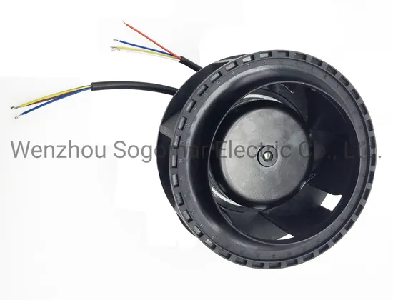 24V/48V/230V Backward Centrifugal Fan Inline Duct Ventilation Exhaust Fan and Blower Ec AC and DC Voltage 