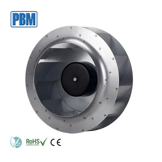 250mm 48V 134W Galvanized Sheet Steel DC Centrifugal Fan 