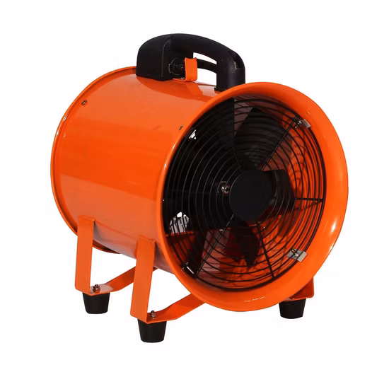 Portable Axial Fan 8"/10"/12"Kitchen Smoking Exhaust Fan Industrial AC Exhaust Axial Ventilation Fan