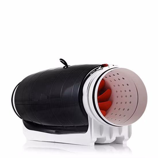 Hydroponics Plastic Centrifugal Duct Fan, Inline Duct Fan, Ducted Exhaust Fan for Greenhouse