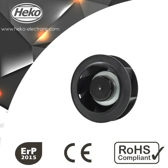 175mm DC Backward Curved Centrifugal Fan with Brushless Motor 