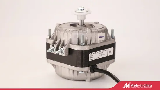 5W 10W 16W 25W Refrigeration 4q Cover Shaded Pole Fan Motor for Compressor Refrigeration Unit 