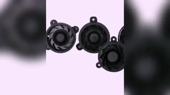 DC/Ec Air Diffuser Cooling Frameless Bracket Centrifugal Fan 12540 Waterproof 