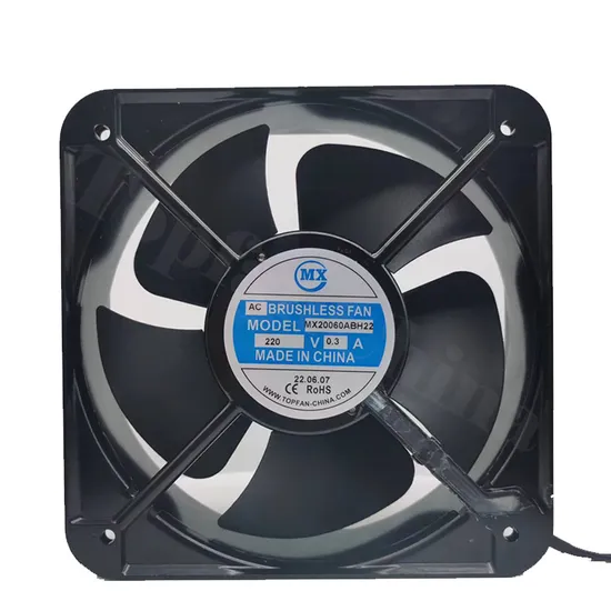 200*200*60 mm 24 V 0.15A 3000rpm Wind Tunnel AC Ec DC 20060 Waterproof Ventilated Industrial Exhaust Brushless Axial Cooling Fan 