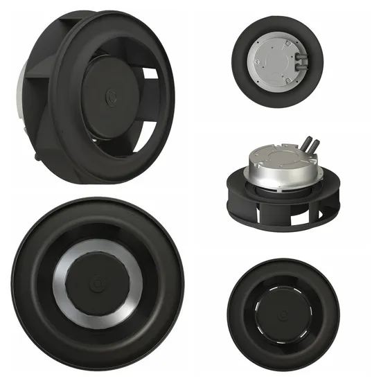 400mm Ec Air Flow Control Low Noise Aluminum Backward Centrifugal Fans for Ahu 
