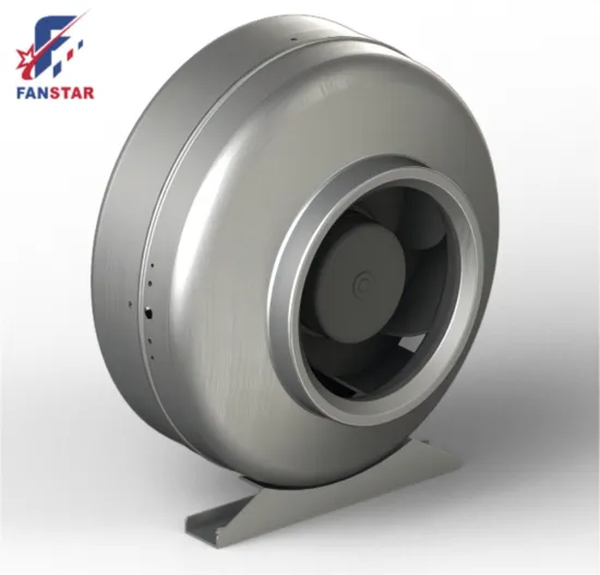 D125 Variable Speed Control Ec Backward Centrifugal Axial Duct Fan Manufacturers for Hydroponics 